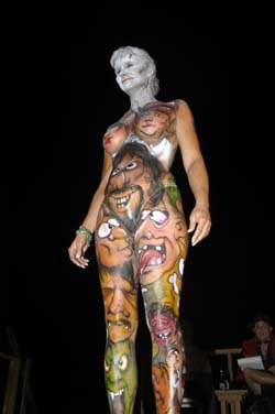 Body Painting 2005 photo - Duval Street, Key West